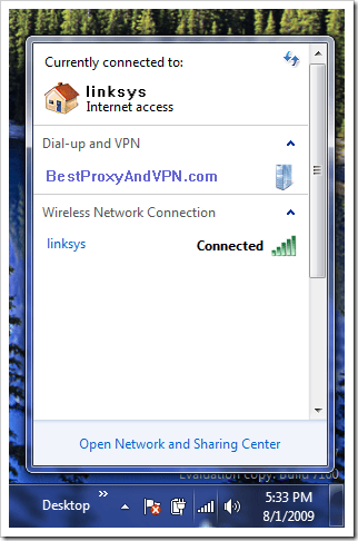VPN Setup On Windows 7