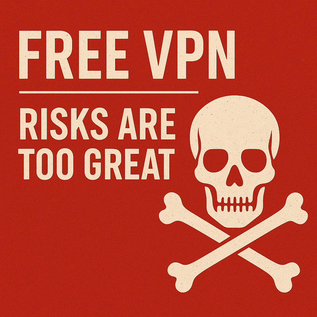 Free VPN - Risks Are Too Great